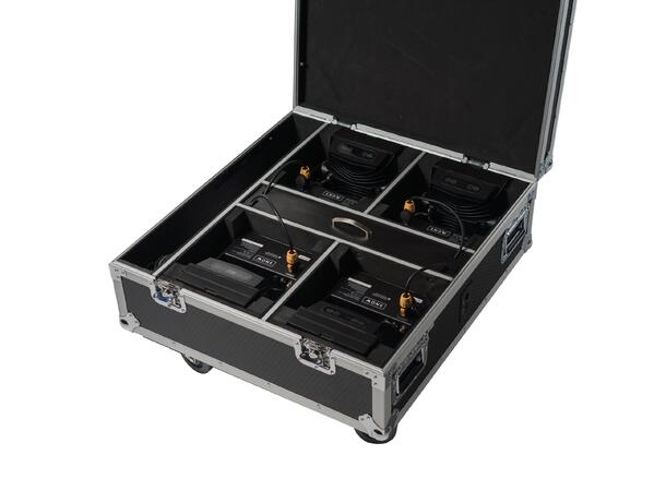 SnowBATPACK Pro Quad 9 4xSnowbat Quad 9 i flight m/lader 