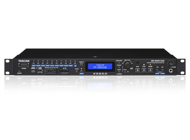Tascam MP-800UDAB Media Player SD/USB, DAB/FM Tuner, Bluetooth, USB DAC 