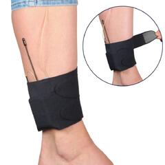 URSA ANKLE Strap - With Split End Black - With Split End