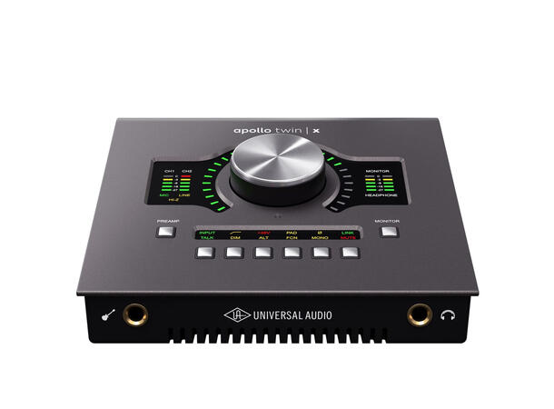 Universal Audio Apollo TWIN X DUO USB 2x DSP. USB-C, Herit. Ed. Gen2, WINDOWS 