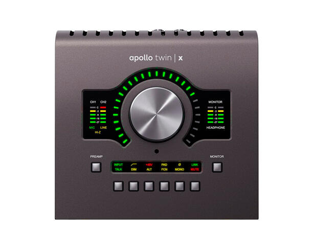 Universal Audio Apollo TWIN X DUO USB 2x DSP. USB-C, Herit. Ed. Gen2, WINDOWS 