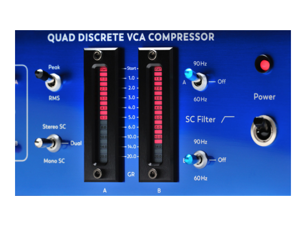 Vertigo sound VSC-3 Mastering Compressor stereo Discrete (stepped) 