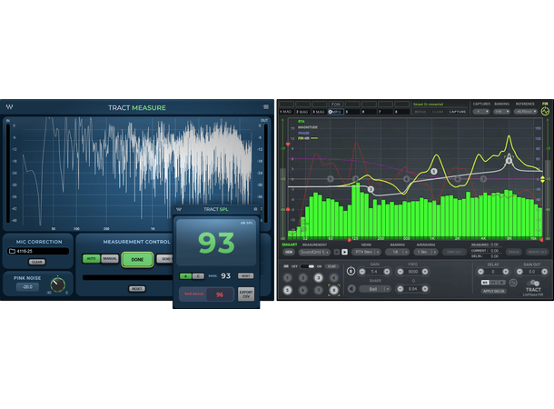 Waves Live Plugin TRACT Sys.Calibration PA tuning og SPL monitoring 