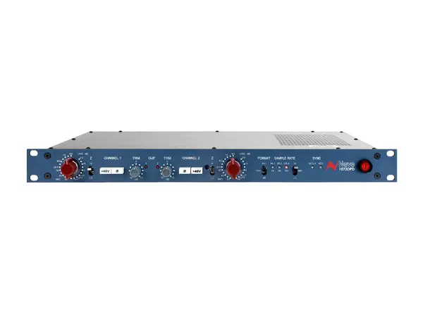 AMS NEVE 1073DPD DUAL MIC PREAMP UNIT WITH DIGITAL OUTPUT 