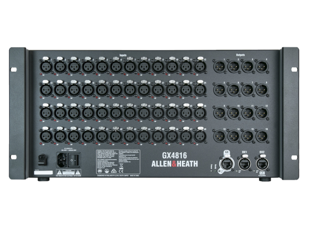 A&H GX4816 AudioRack for dLive or SQ 48 mic/line, 1 