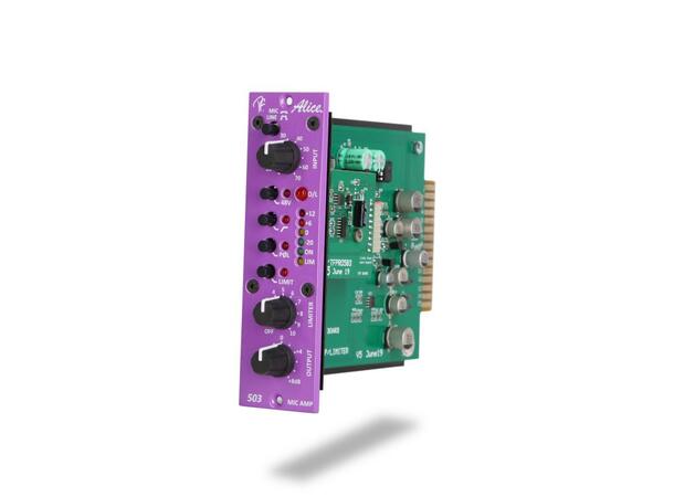 Alice 503 Mic Pre with limiter 500 Lunchbox Series 