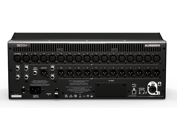Allen & Heath SQ-5+ 48ch digital mixe, 96kHz 