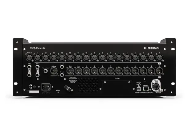 Allen & Heath SQ-Rack Digitalmikser 48-kanals, 96kHz rackmontert 