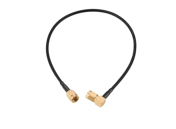 Audioroot BNC to BNC R/A RG-316 RF cable 10 cm length. DC to 800Mhz - 50 ohms 
