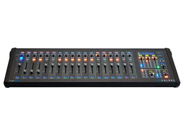 Calrec Type RT 18 fader with RT20 DSP Compact all-in-one digital console 