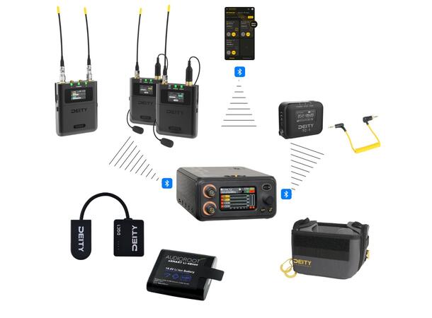 Deity PR-4 bundle komplett opptak pakke 