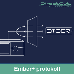 Direct Out PRODIGY.MC Lisens EMBER+ Native support of EMBER+ Lisens for .MC