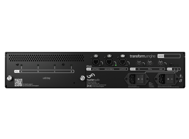 Fourier Audio Transform Engine 64x64ch 64x64ch Dante 
