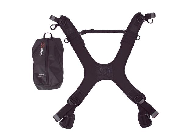K-Tek KSULH1 Stingray Harness LITE ideal for Junior & Small Bags 