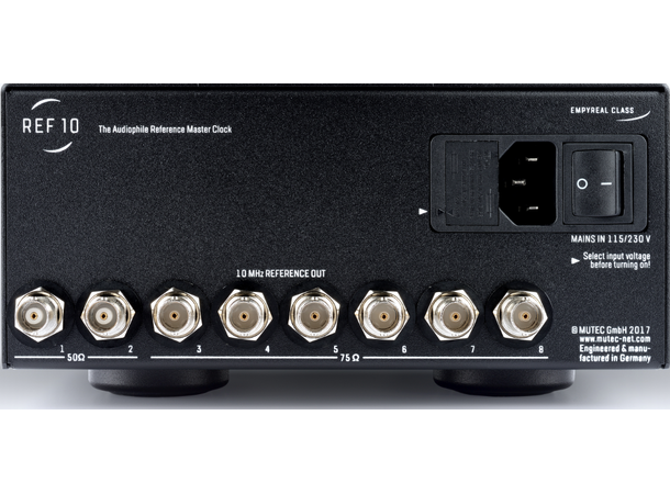 MUTEC REF10 Silver 10 MHz Reference Master Clock 