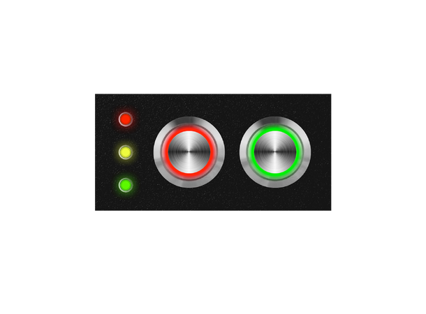 Nemesis OSCA-R2 Button Box 2-Way Osc Programmable Button Box 