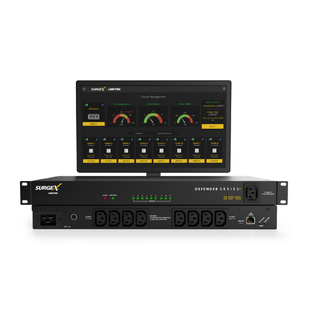 SurgeX Defender+  SX-DSP-169i IEC C20 - 16amp IEC C13 x9