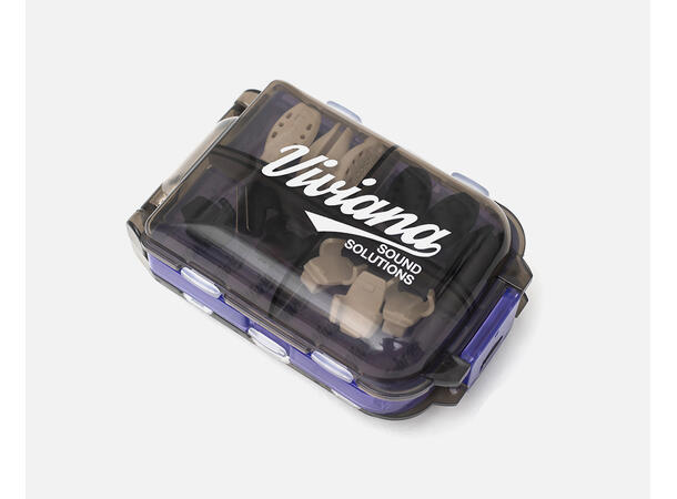 Viviana Box - Purple Box for Lavalier Accessories - Purple 