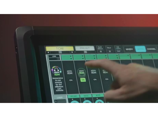 Waves eMO IEM Immersive In-Ear mixer for LV1 