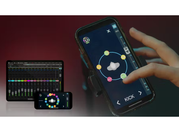 Waves eMO IEM Immersive In-Ear mixer for LV1 