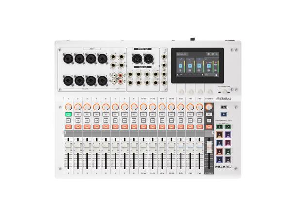 YAMAHA MGX16V, White, 22-Channel Digital Mixing Console w Video Interface 