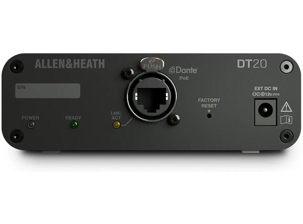 A&H DT20X Dante Output Interface 2 in no hardware inc PSU 