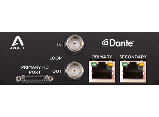 Apogee Symphony I/O MkII DANTE-CARD Opsjonskort, PTHD+Dante 