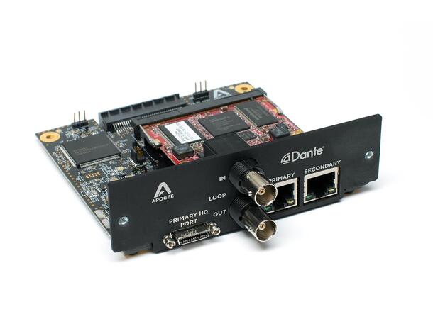 Apogee Symphony I/O MkII DANTE-CARD Opsjonskort, PTHD+Dante 
