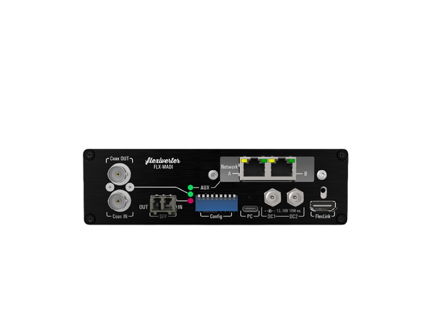 Appsys Flexiverter MADI 128x128 channel MADI I/O, 1x BNC, 1x SFP 