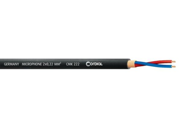 Cordial Select XLR F-MR kabel Med vinklet XLR-han, NEUTRIK-plugg 