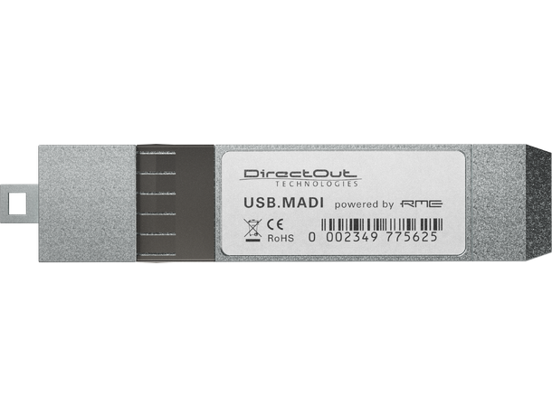 Direct Out USB.MADI Lydkort modul RME USB-C lydkort m/Totalmix 64 IO 