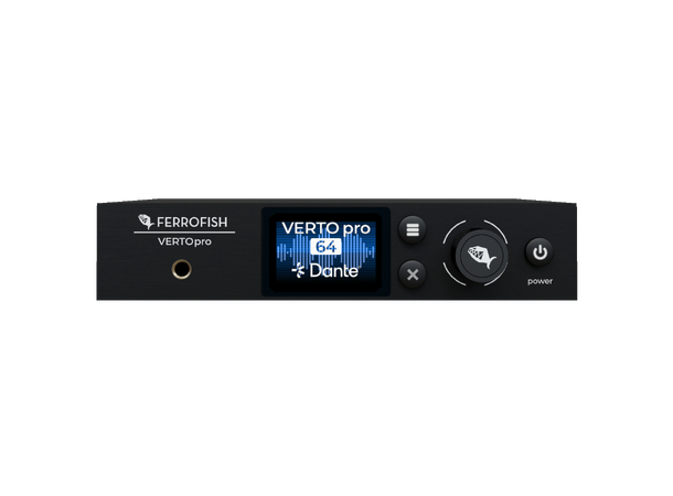 FERROFISH VertoPRO 64 Dante Konverter 64-Kanal ADAT<>Dante Converter 