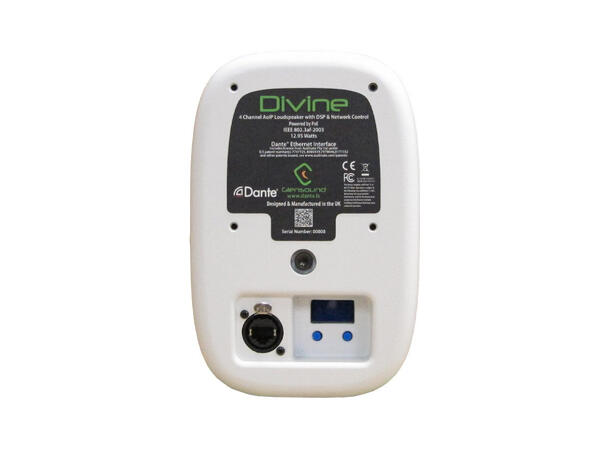Glensound Divine Dante/AES67 OEM  HW OEM uten eske - Hvit 