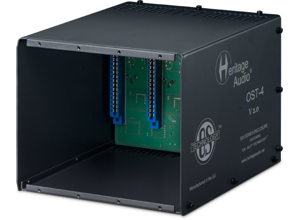 Heritage Audio OST4 V2 500-Rack 4 DEMO 500 Serie rack, 4 slot, LINK 