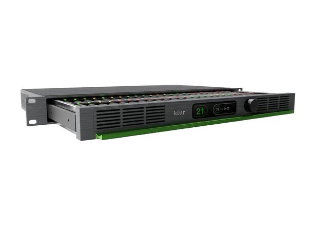 KLVR Charger Pro 1 Unit 48x Charger 19" rack, med 48 pcs AA 
