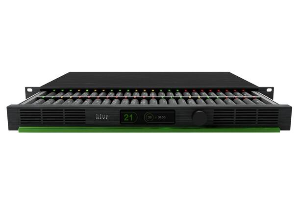 KLVR Charger Pro 1 Unit 48x Charger 19" rack, med 48 pcs AA 