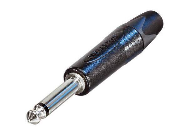 Neutrik kabel jack 2P Sort Ubalansert jack 