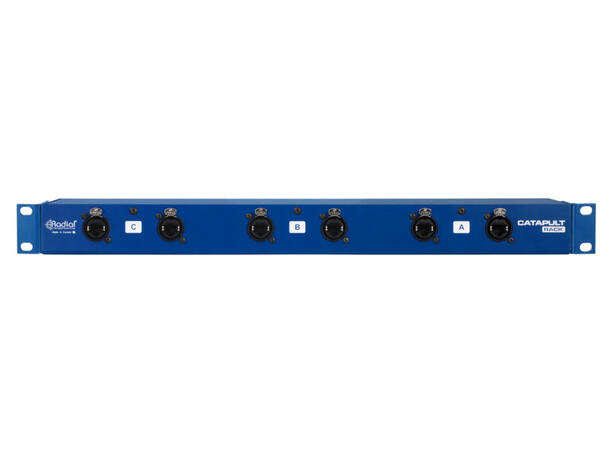 Radial Catapult Rack TX Rackmount Cat 5 Analog Audio Distributio 