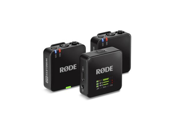 RØDE Wireless GO Gen 3 Kompakt, trådløs, 2.4GHz frekvens 