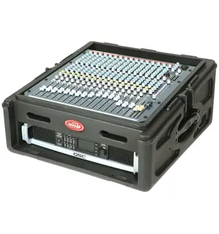 SKB Cases 1SKB-R102 Roto Rack/Mixer Console. 2U frontmonteri
