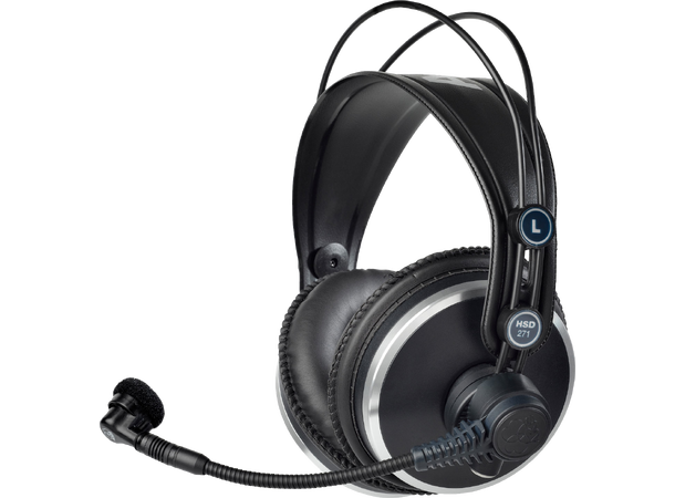 AKG HSD271 | lukket hodetelefon med dynamisk mikrofon, med kabel 