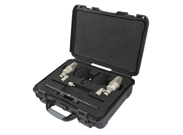 Microtech Gefell M 930-Stereo XY/ORTF Cardioid, MP, MH93.1,SH93, sølv 
