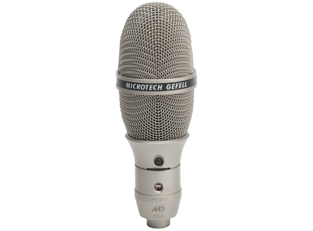 Microtech Gefell UMT 800 Mikrofon Valgbar karakteristikk, EA92, sølv