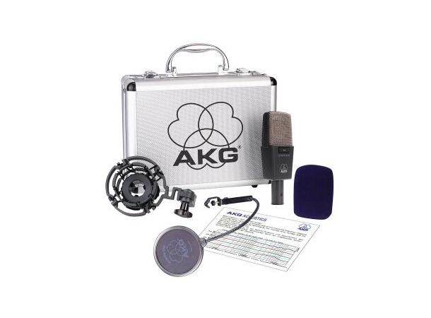 AKG C414 XLS stormembran mikrofon med 5 forskjellige karakteristikker