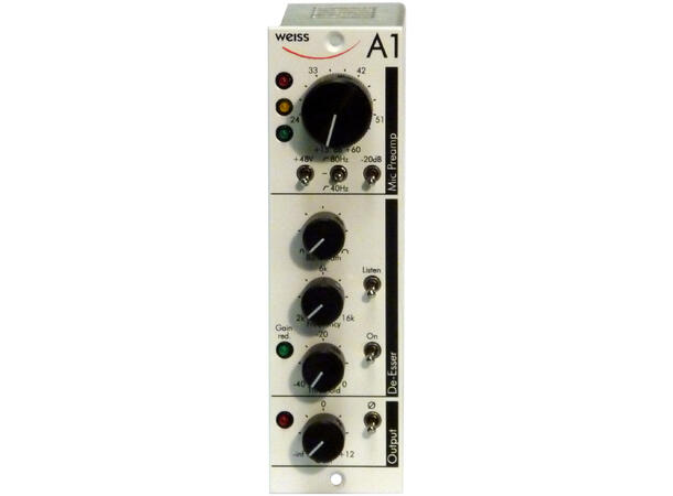 Weiss A1 Microphone / Line in/ De-Esser 500 Serie Micpre 